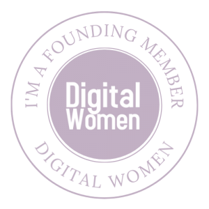 Digital Women Founder Member badge